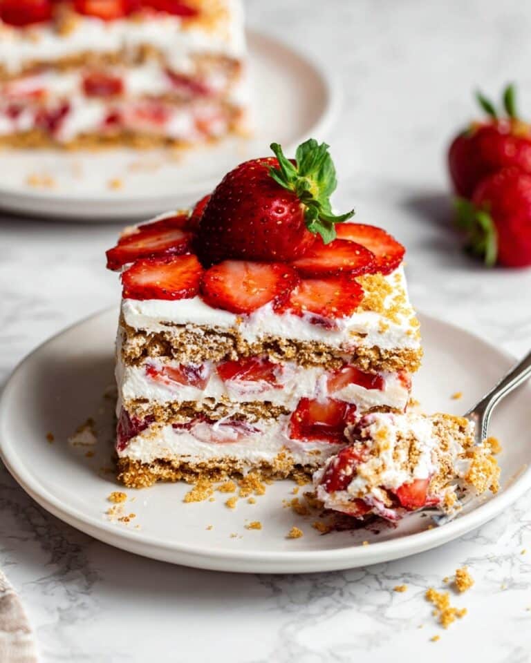 Strawberry Icebox Cake Recipe