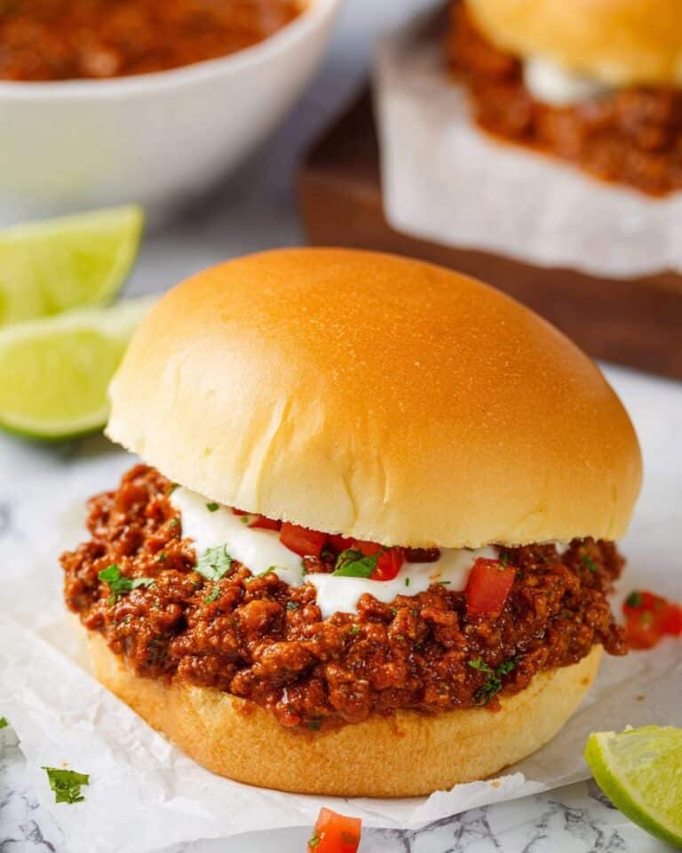 Cheesy Taco Sloppy Joes Recipe