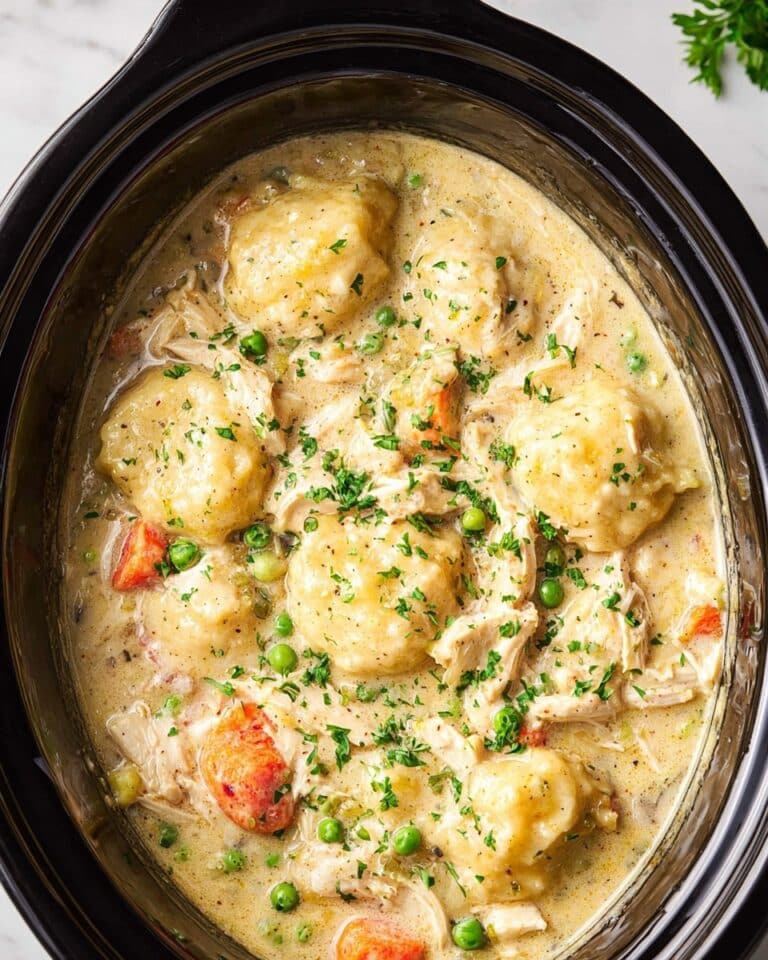 Crockpot Chicken and Dumplings Recipe