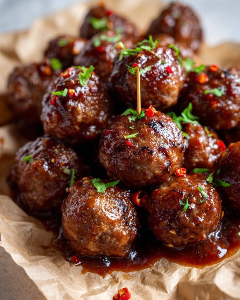 Air Fryer Firecracker Chicken Meatballs Recipe
