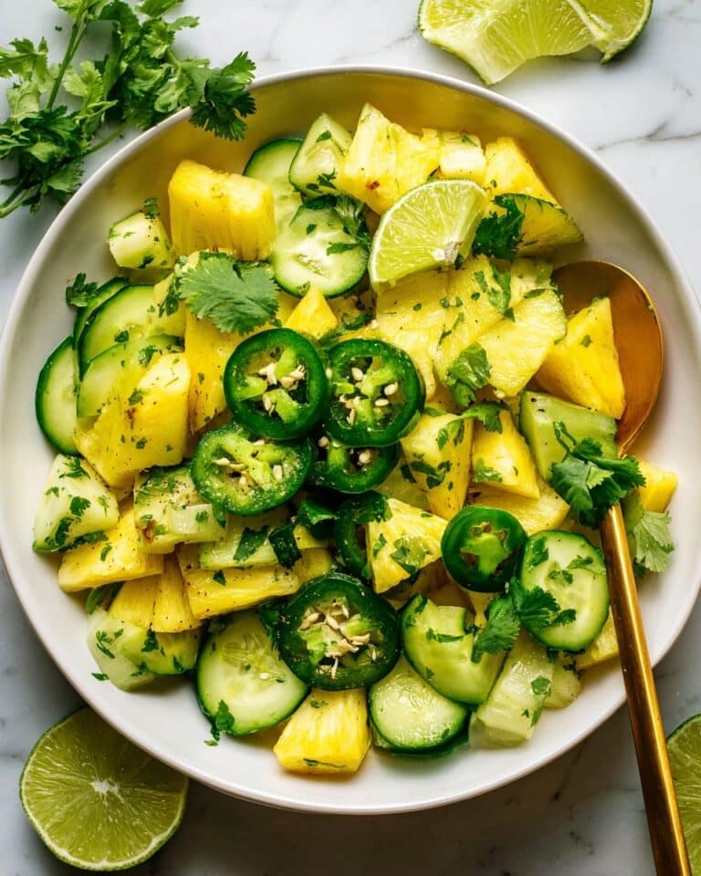 The Best Pineapple Cucumber Salad Recipe