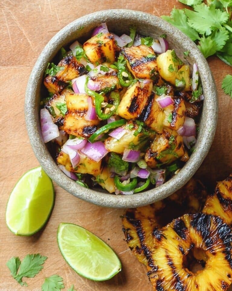 Grilled Pineapple Salsa Recipe
