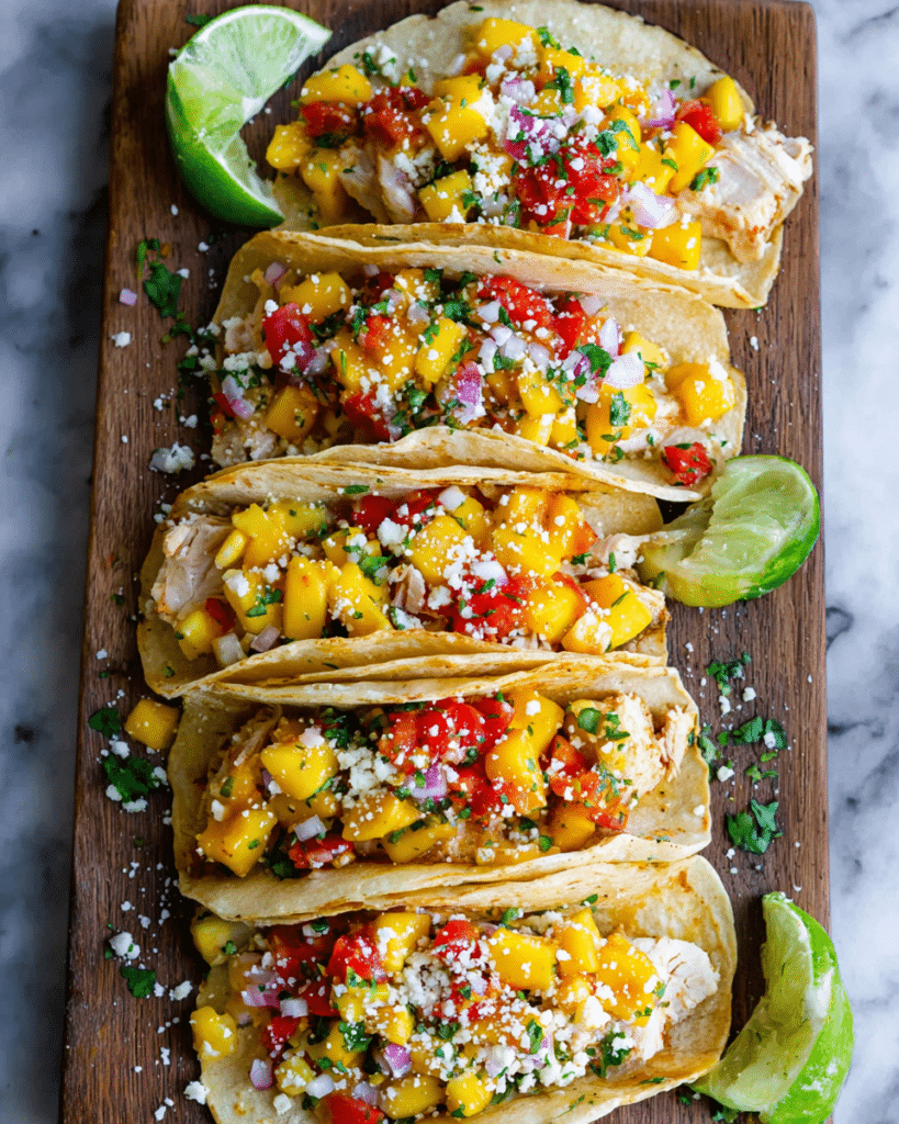 Easy Grilled Chicken Tacos Recipe