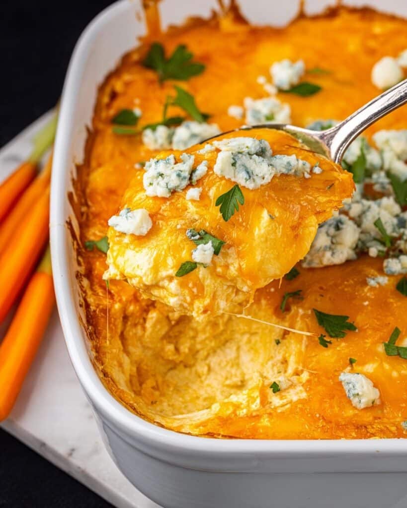 Buffalo Chicken Dip (Chicken Crack) Recipe