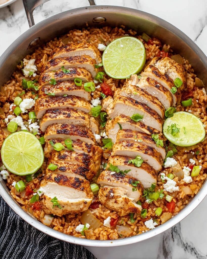 Chipotle Lime Chicken and Rice Recipe