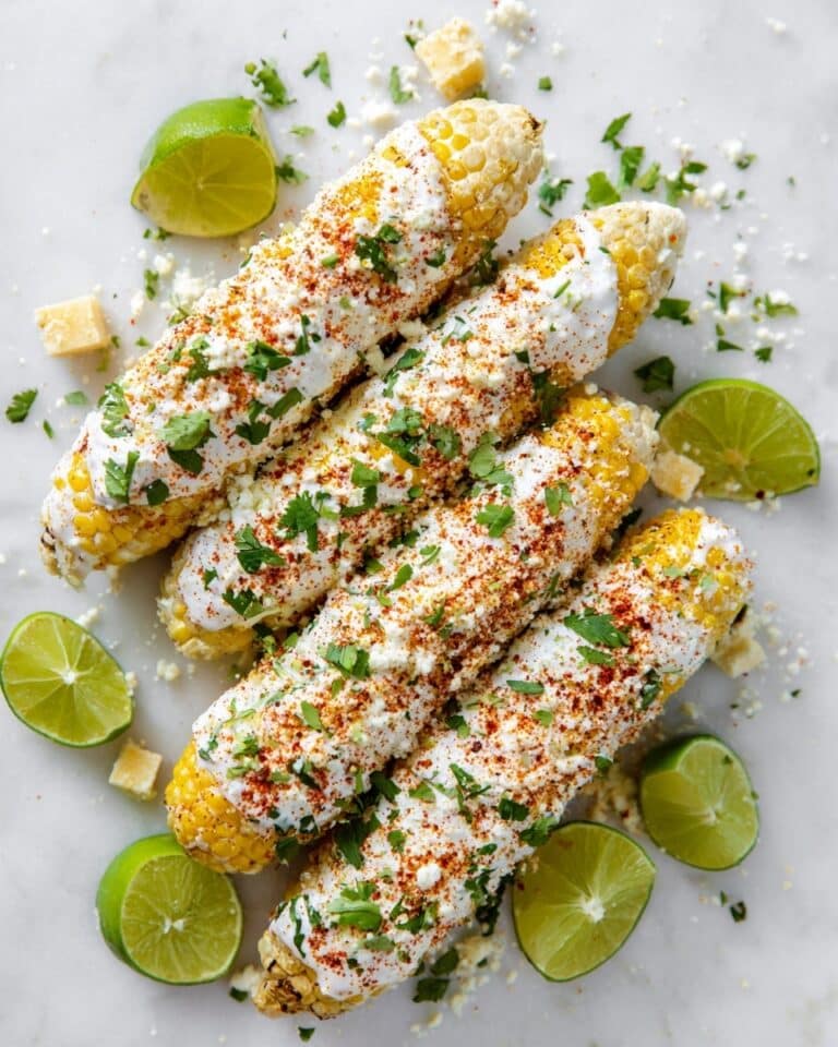 Oven Elote (Mexican Street Corn in the Oven) Recipe