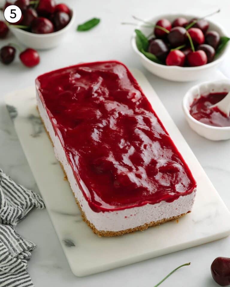 Vegan Cherry Cheesecake Recipe
