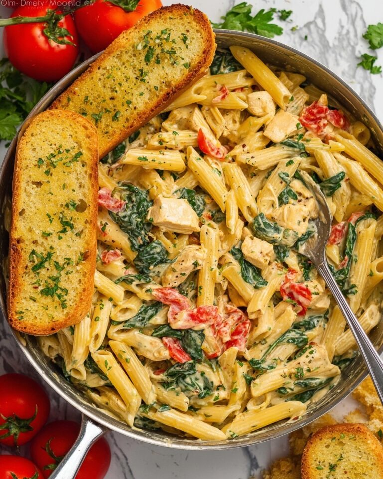 Tuscan Chicken Pasta Recipe