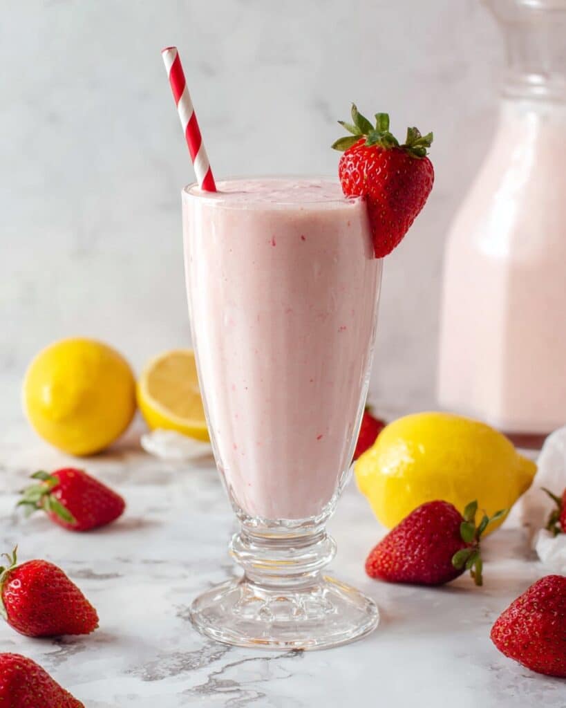 Strawberry Frosted Lemonade Recipe