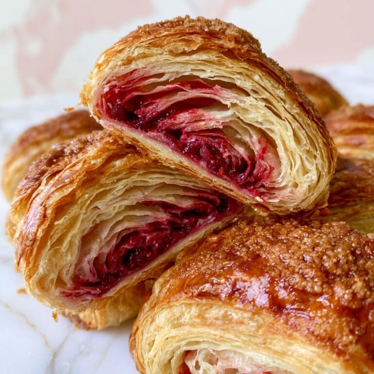 Cherry Turnovers with Puff Pastry Recipe