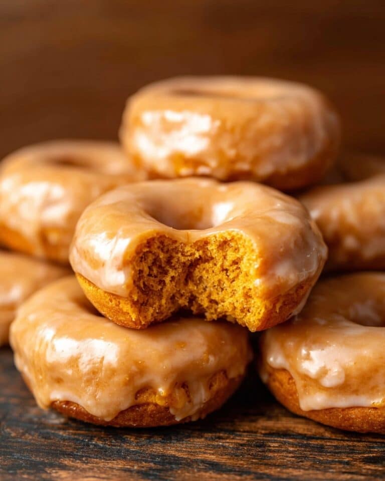 Vegan Pumpkin Donuts with Maple Glaze Recipe