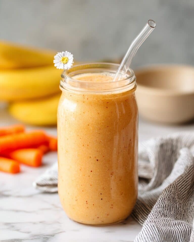 Carrot Banana Protein Smoothie Recipe