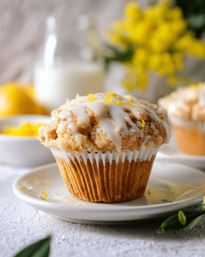 Vegan Lemon Drizzle Muffins Recipe