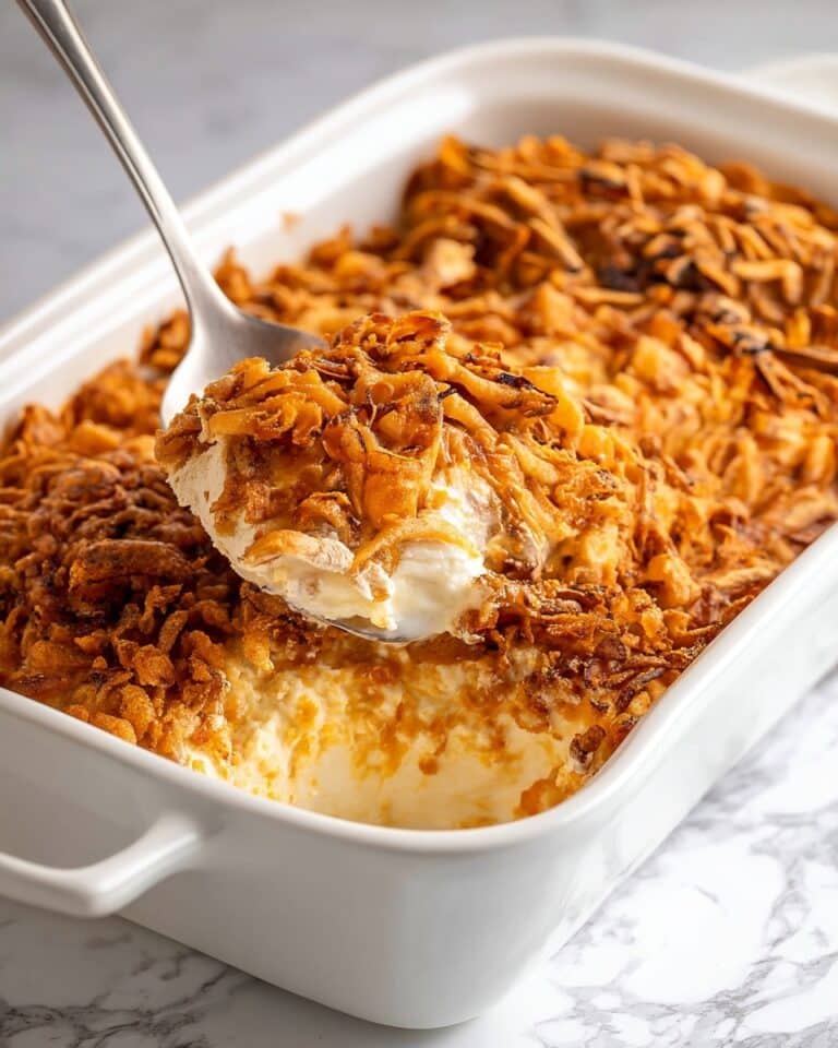 Homemade French Onion Chicken Bake Recipe