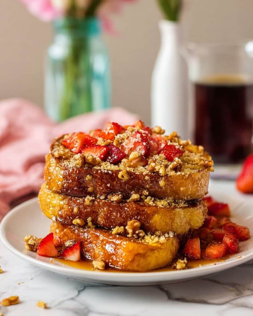 French Toast Strawberry Casserole Recipe