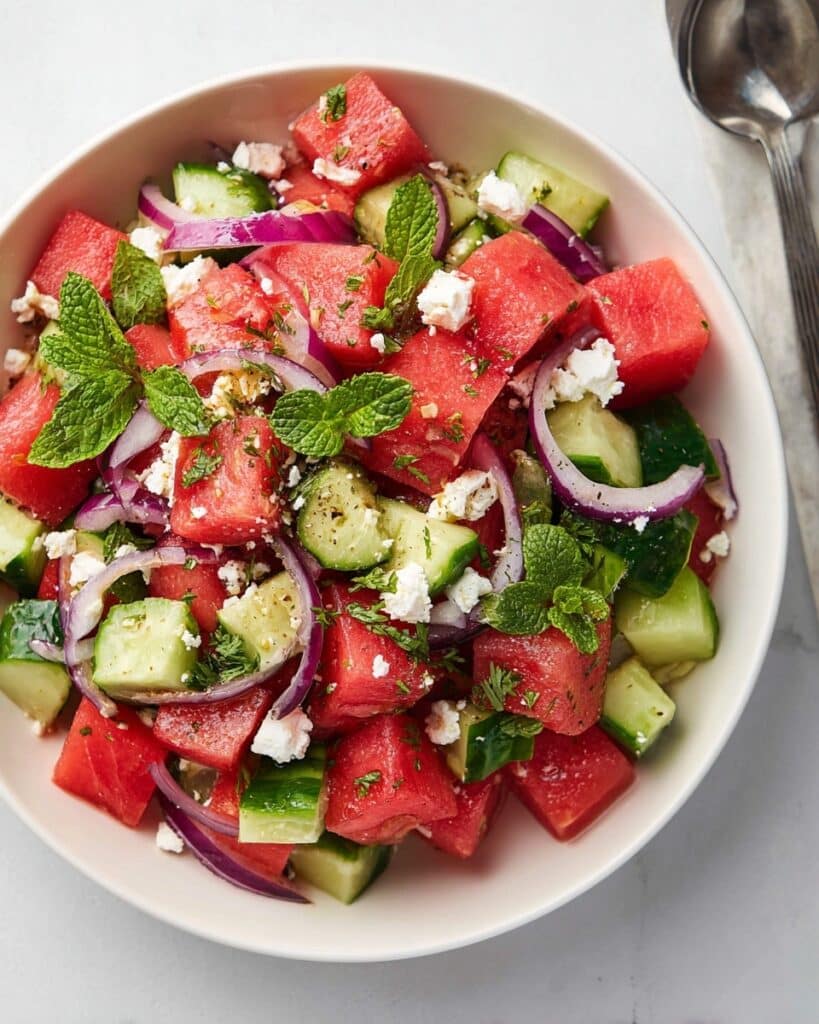 Watermelon Feta Salad Recipe
