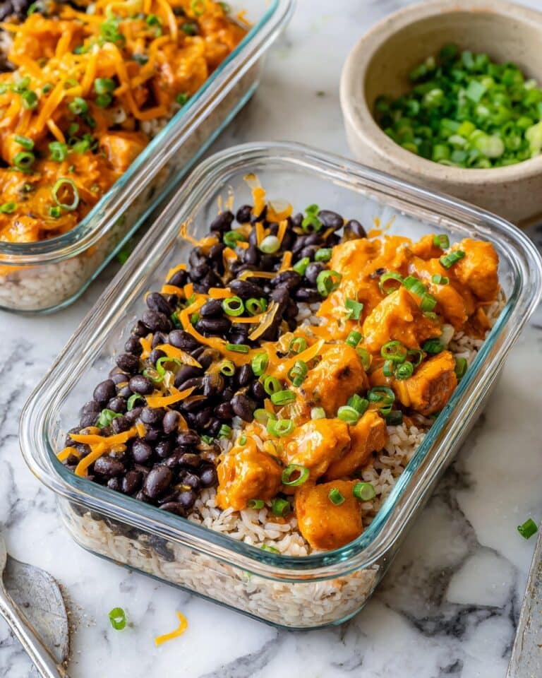 Buffalo Chicken Rice Bowls Recipe
