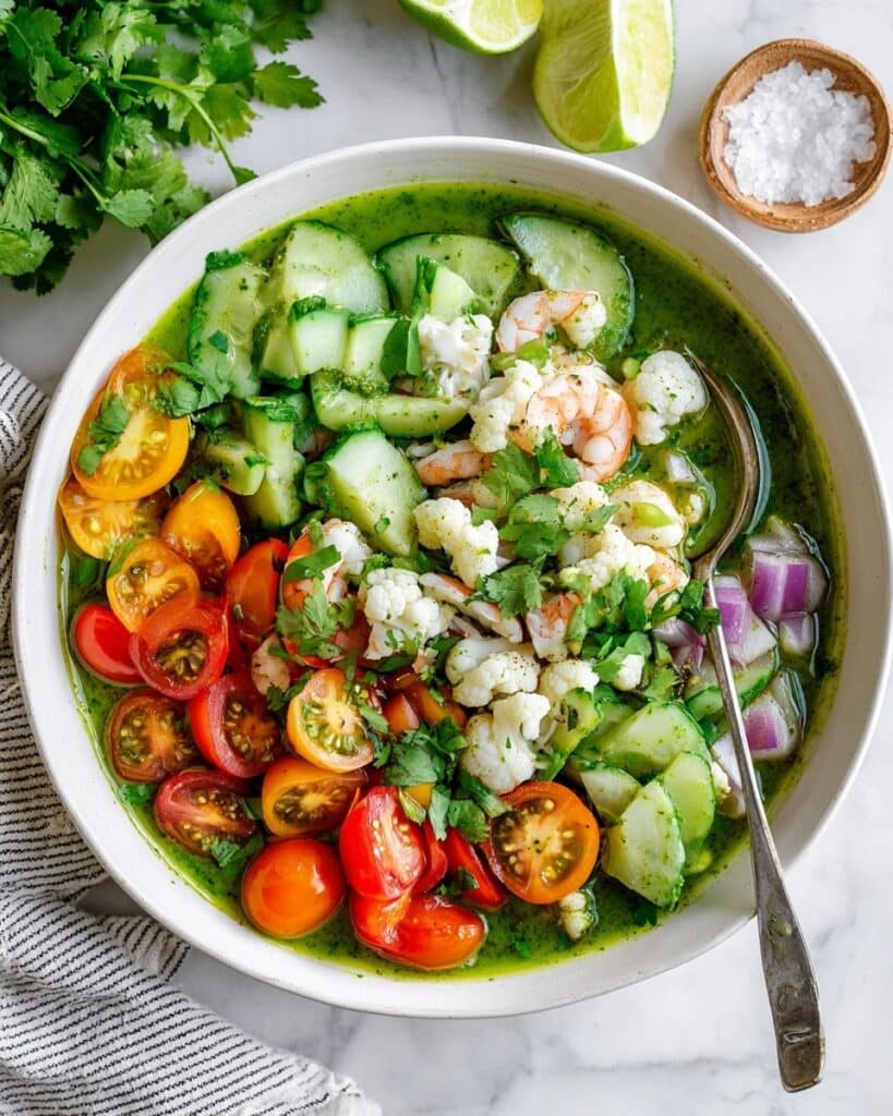 Shrimp Ceviche Verde Recipe