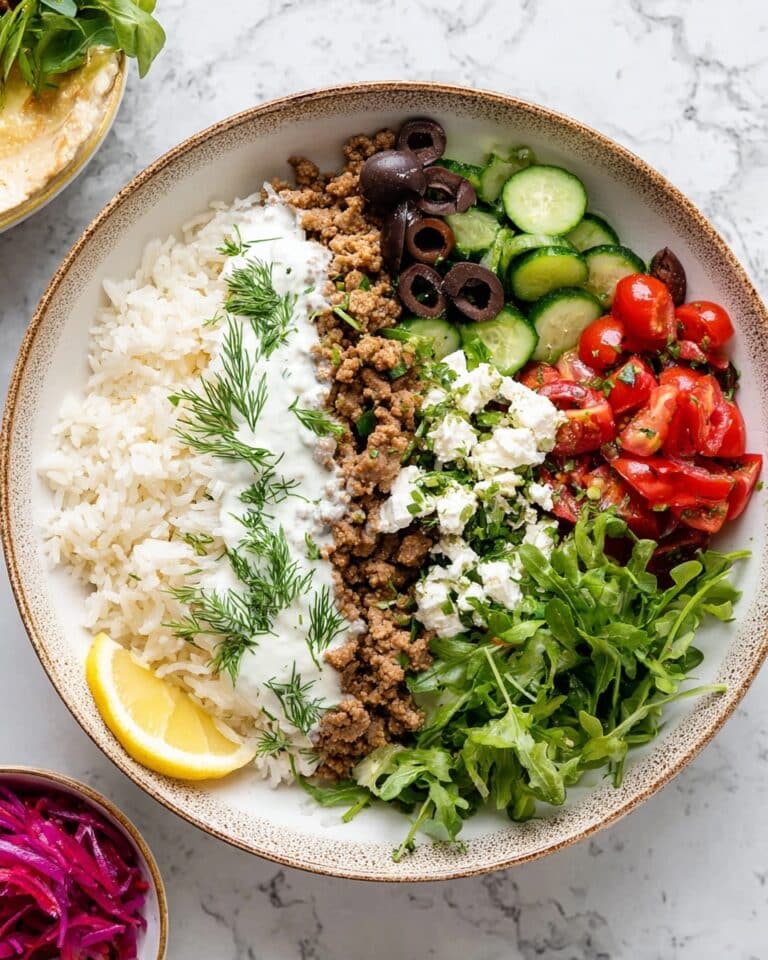 Ground Turkey Greek Bowls Recipe
