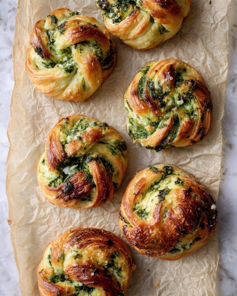 Spinach Artichoke Swirls Recipe