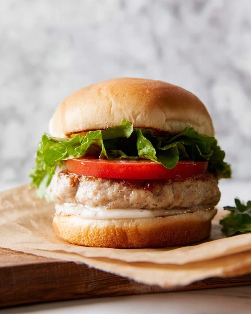 Juicy Grilled Turkey Burgers Recipe