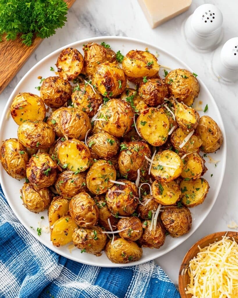 Roasted Baby Potatoes with Garlic and Herbs Recipe