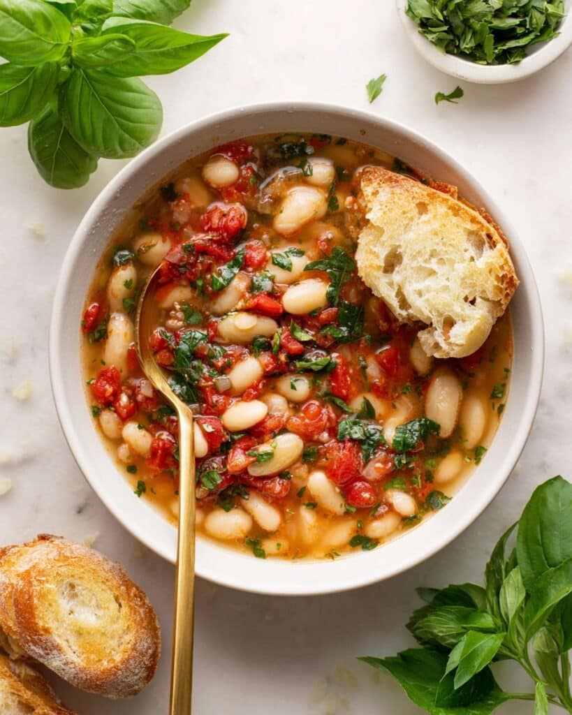 White Bean and Tomato Soup Recipe
