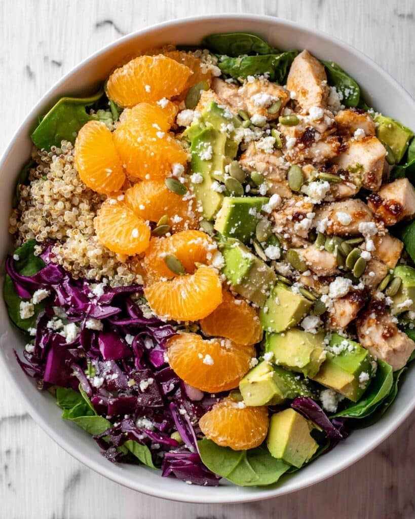 Citrus Chicken Quinoa Salad Recipe
