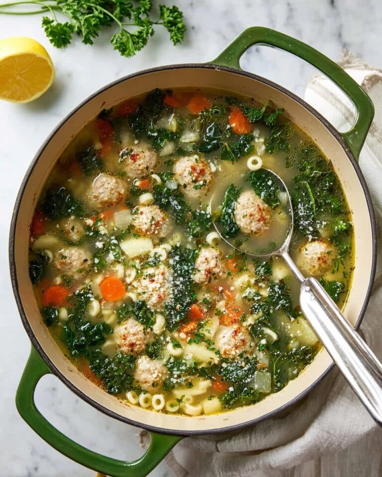 Chicken Meatball Soup Recipe
