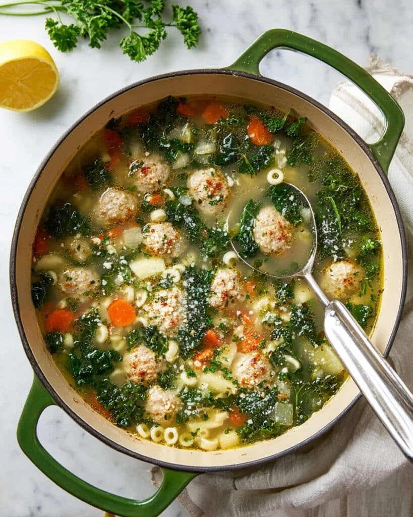 Chicken Meatball Soup Recipe