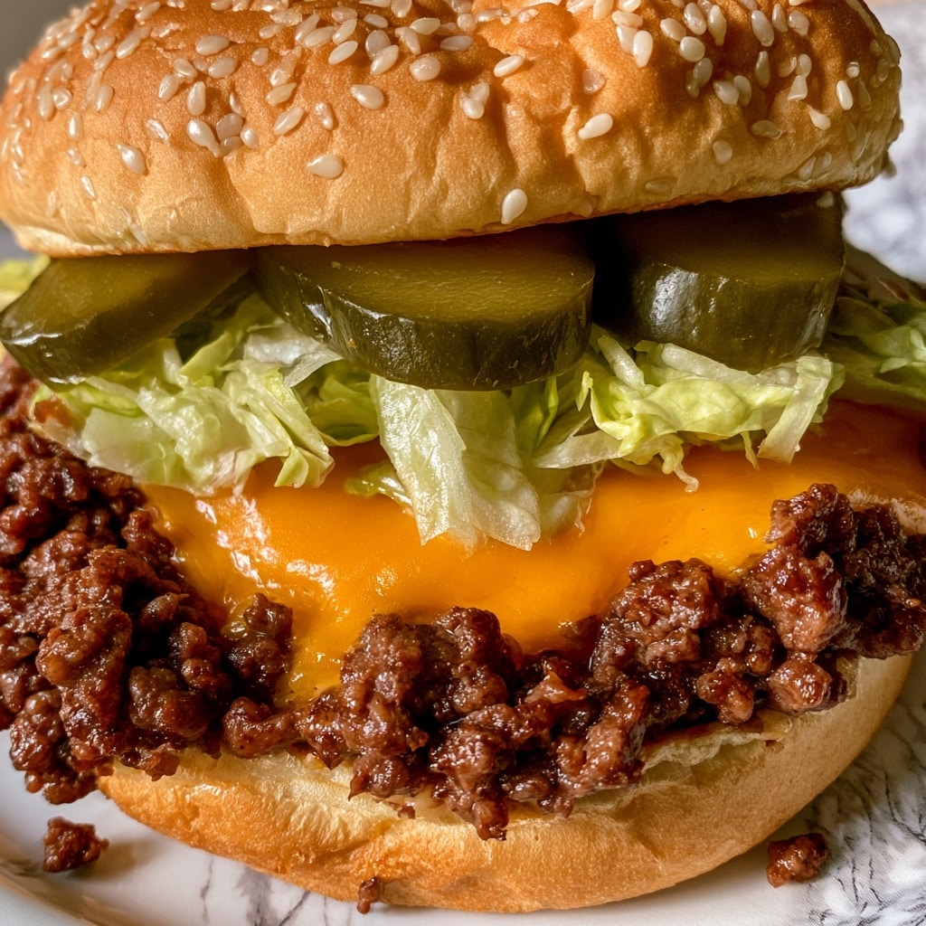 Big Mac Sloppy Joes Recipe