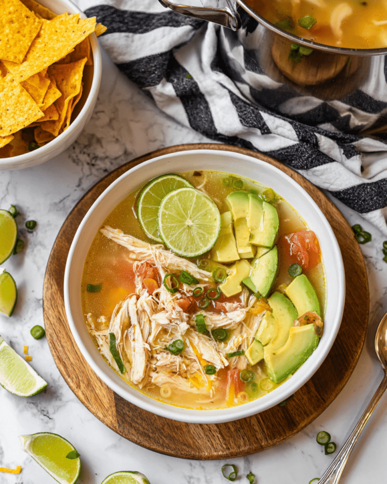 Chicken and Lime Soup Recipe