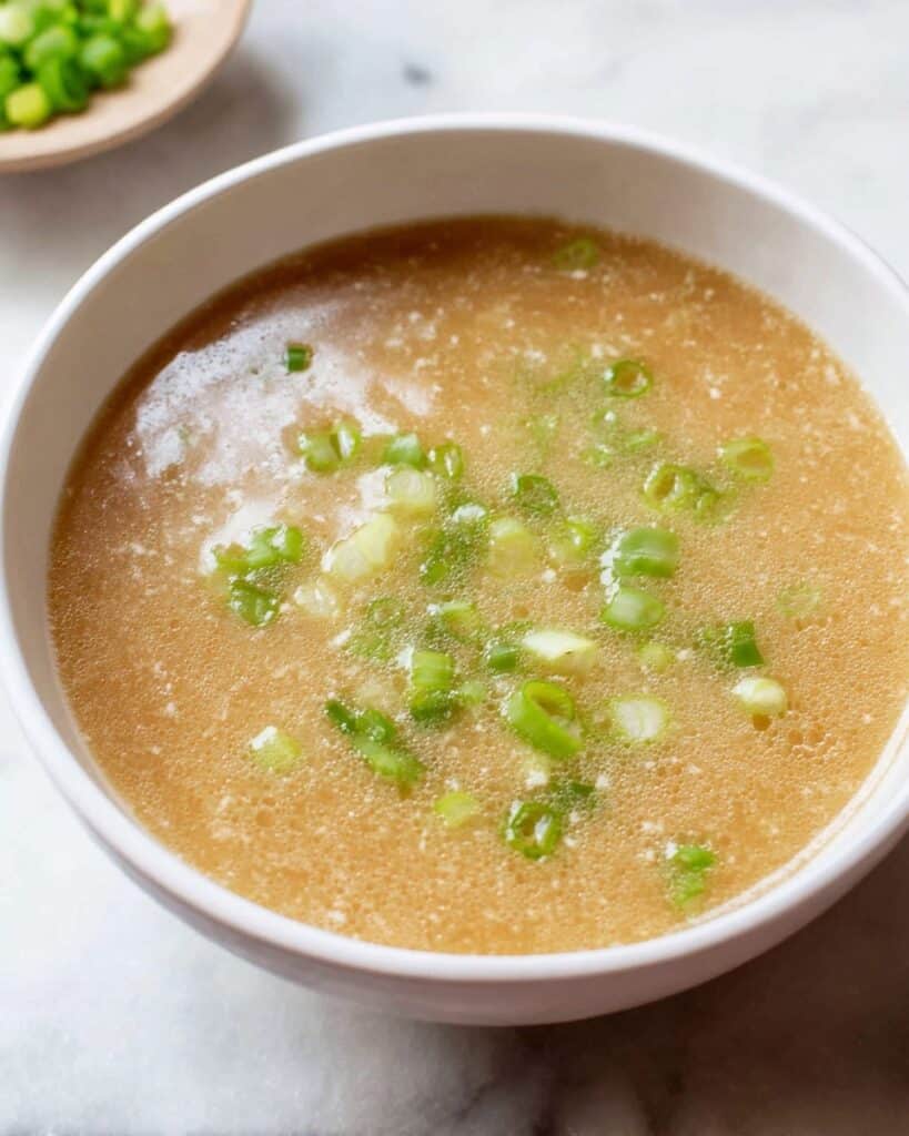 Keto Egg Drop Soup Recipe