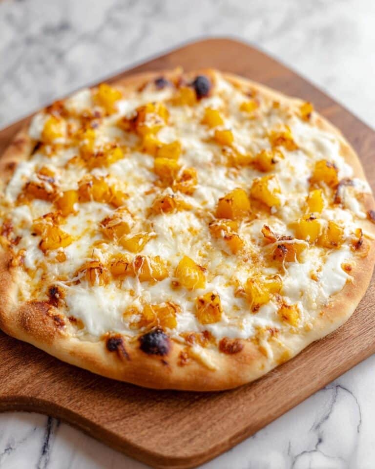 Airfryer Squash & Goat Cheese Pizza Recipe