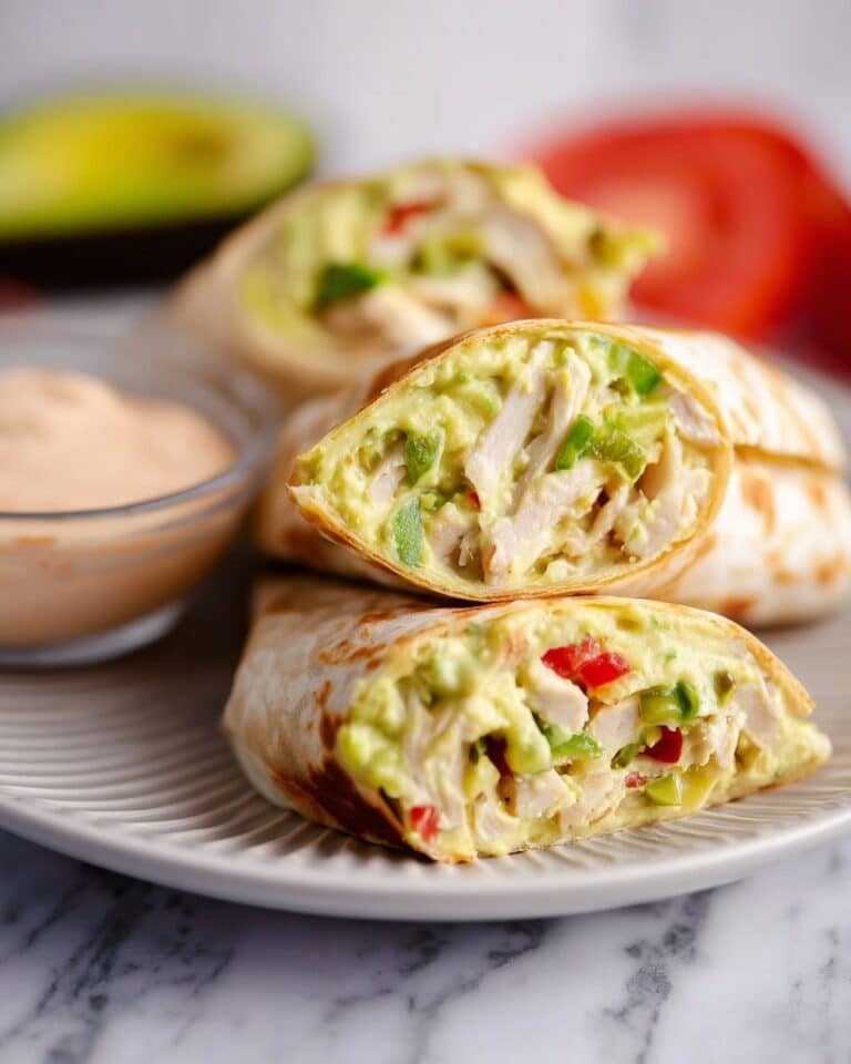 Air Fryer Avocado Chicken Egg Rolls Recipe