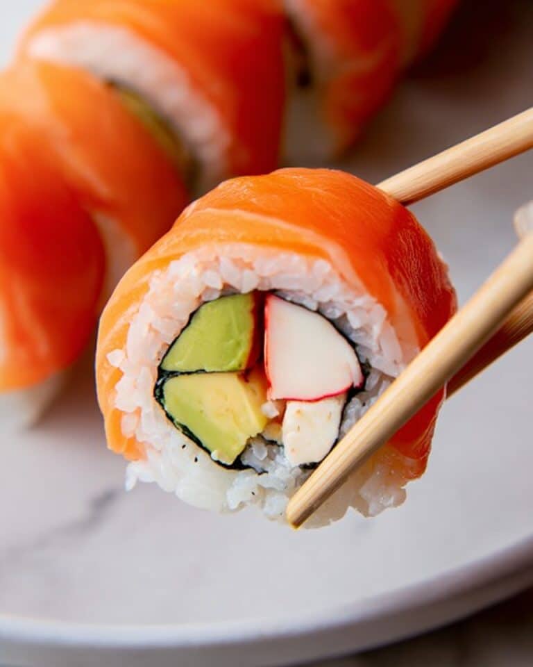 Rainbow Roll Sushi Recipe