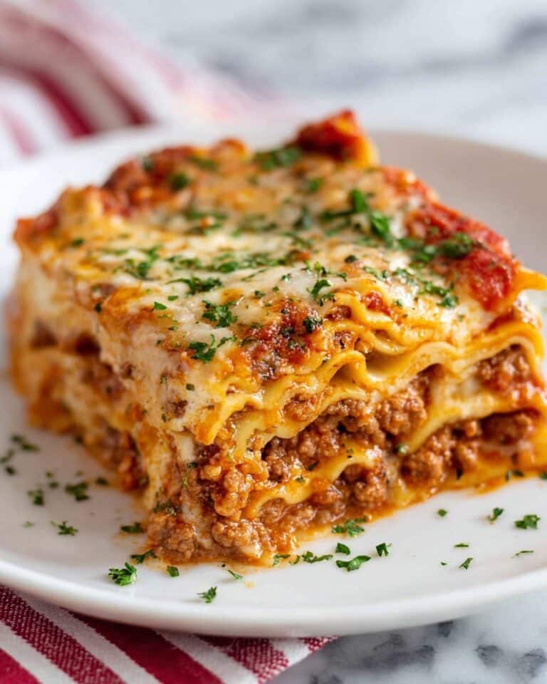 Easy Homemade Lasagna Recipe