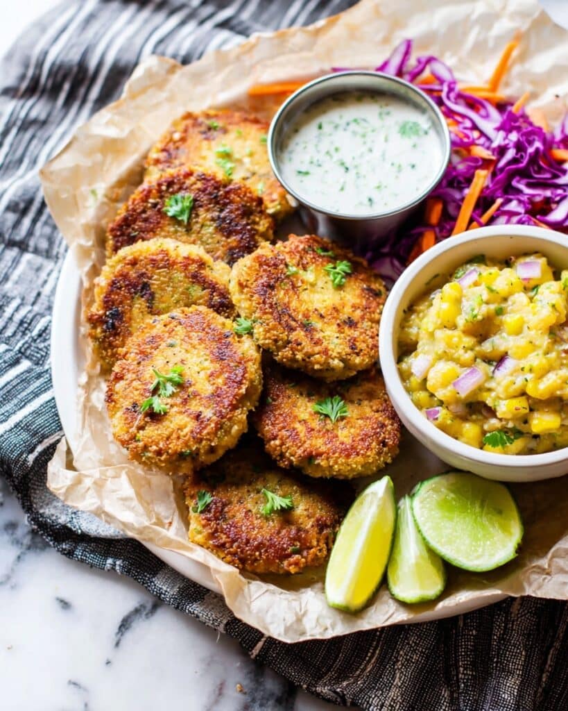 Artichoke-Chickpea Vegan “Crab” Cakes Recipe