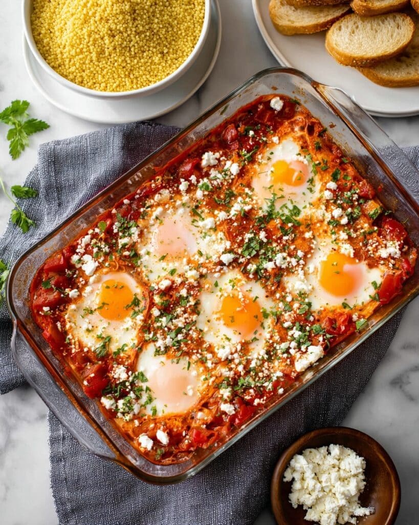 Oven Baked Shakshuka Recipe