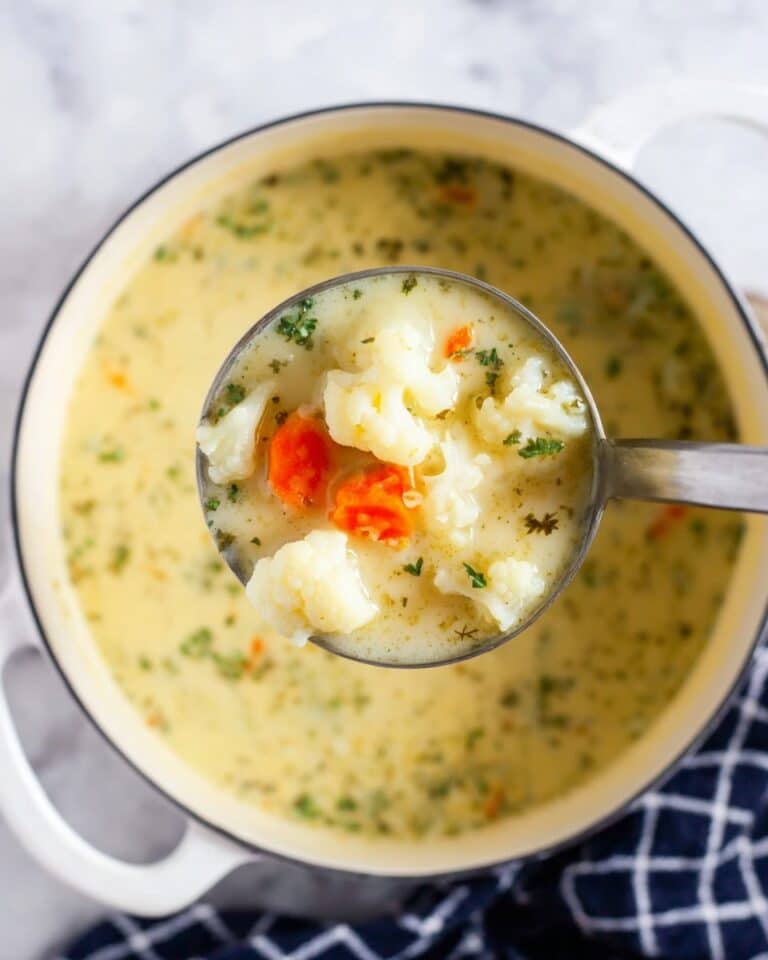 Creamy Cauliflower Soup Recipe