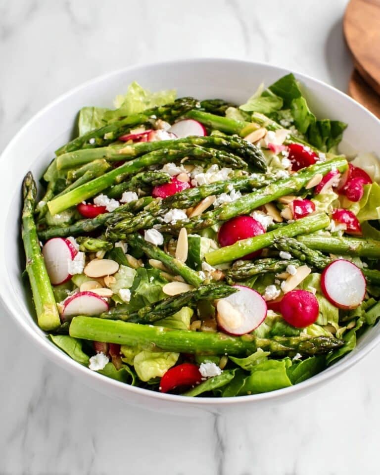 Asparagus Salad with Lemon Herb Vinaigrette Recipe