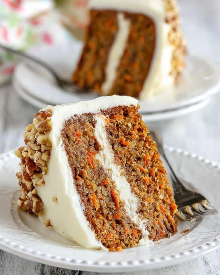 The BEST Carrot Cake with Cream Cheese Frosting Recipe