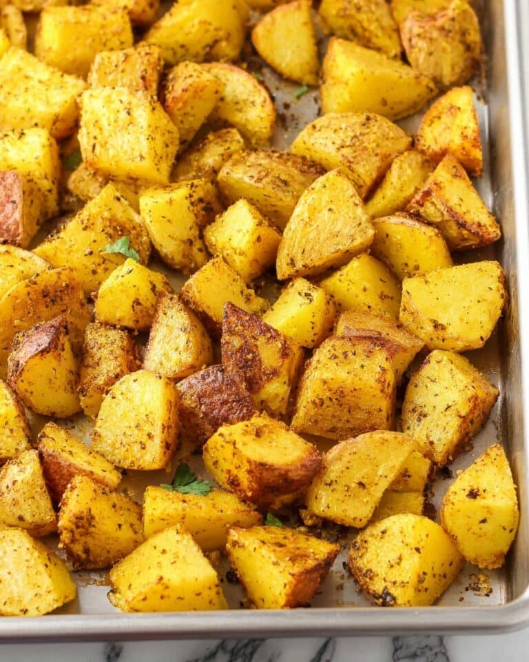 Crispy Roasted Yellow Potatoes Recipe