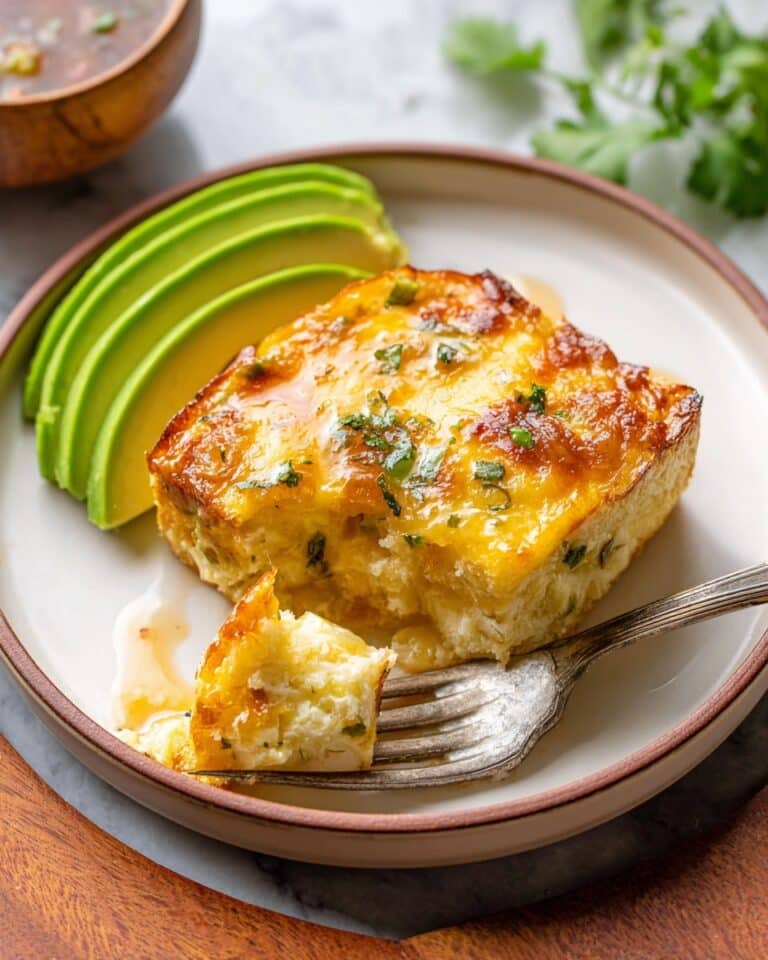 Green Chile Egg Casserole Recipe