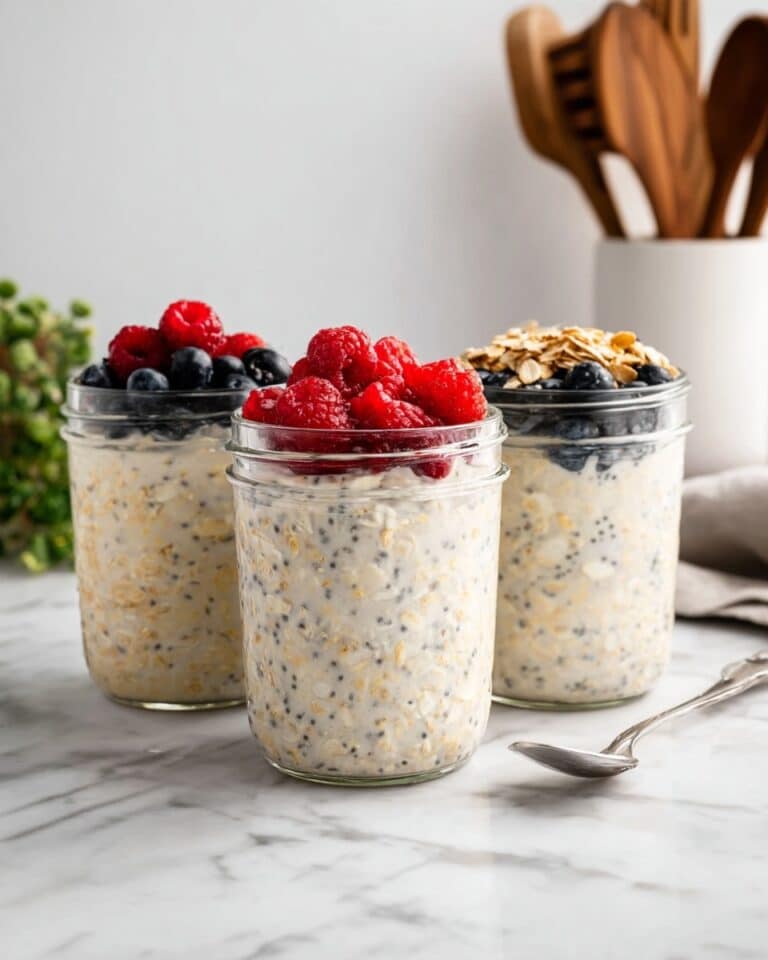 Sweet and Nutty Overnight Oats with Fruit and Chocolate Recipe