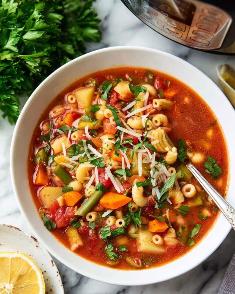 Instant Pot Minestrone Soup Recipe