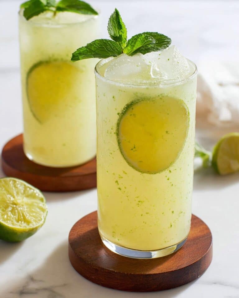 Lemon Mint Juice (Lebanese Lemonana) Recipe