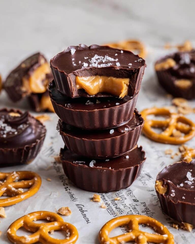 No Bake Peanut Butter Pretzel Date Bites Recipe