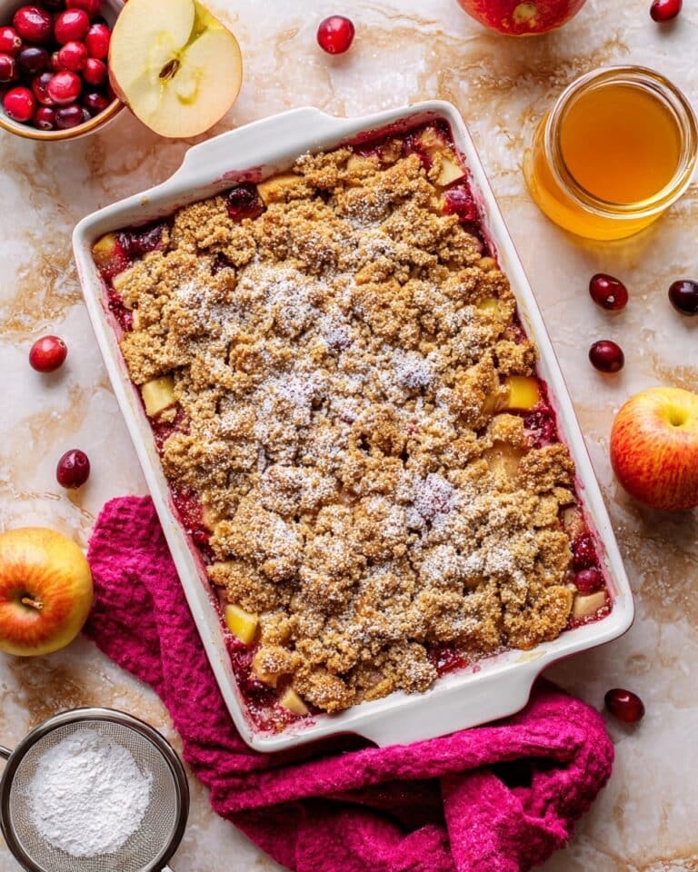 Easy Cranberry Apple French Toast Casserole Recipe