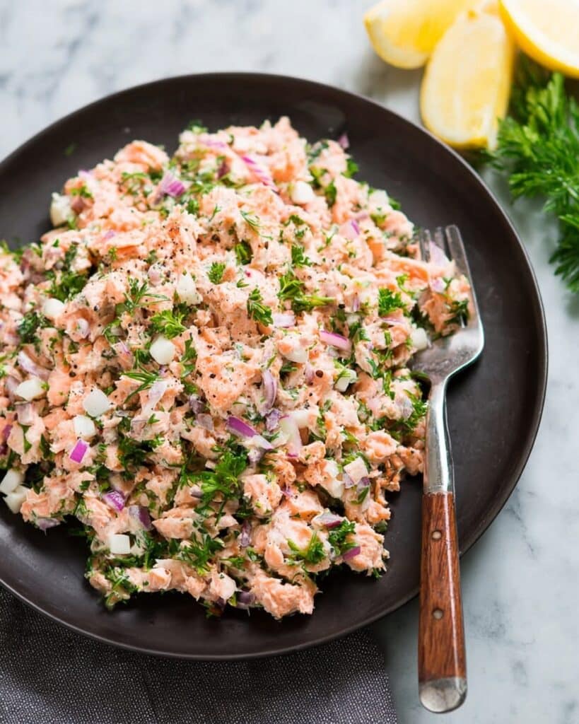 Healthy Salmon Salad Recipe